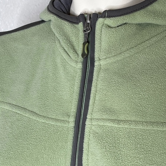 Free Country Fleece Zin Up Hooded Jacket Sz Large - Picture 3 of 9